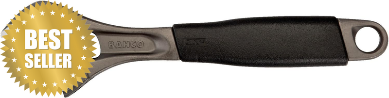 20 Mm Jaw Opening Ergo Adjustable Wrench, 150 Mm Length, Black
