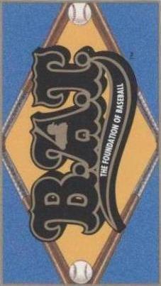 1993 Upper Deck B.A.T. Triple-Folders - Johnny Podres #106