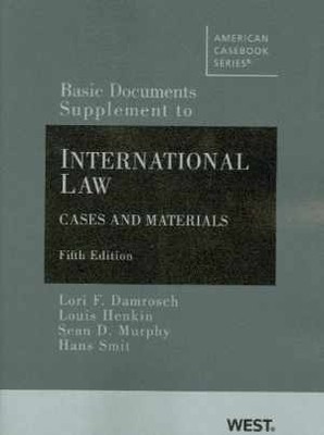 Basic Documents Supplement - Paperback, by Damrosch Lori Henkin - Acceptable n