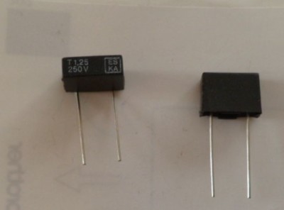 ESKA T1,25A 250V *5 Stück* *NOS*