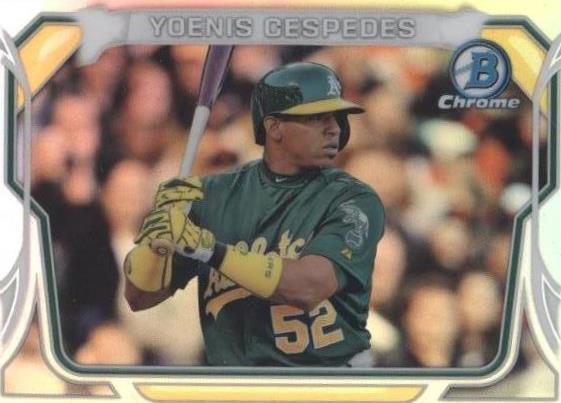 2014 Bowman Chrome - Yoenis Cespedes #MC-YC