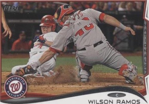 2014 Topps Mini - Wilson Ramos #645