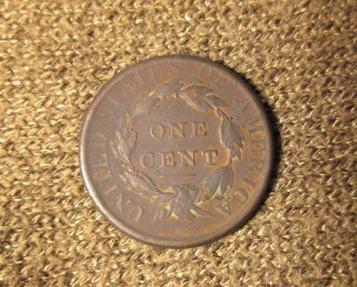 1812 Classic Head, Large Cent Old Copper