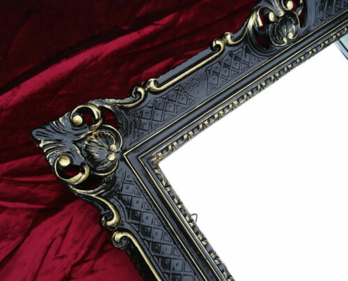 Tabouret Savonarola Bois Doré Style Baroque Louis XVI - Velours Damas