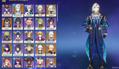 genshin impact acc Ar 56 11 5 -stars, 32 4- stars/ raiden, nahida, ayaka +