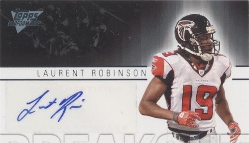 2007 Topps Performance Laurent Robinson #BA-LR