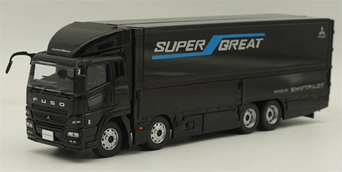 for Mitsubishi for FUSO for Super Great Black 1:43 Truck Pre
