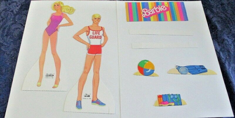 1983~SUNSATIONAL™~MALIBU™ BARBIE™~PAPER DOLL~ALREADY CUT OUT~LOTS OF USES