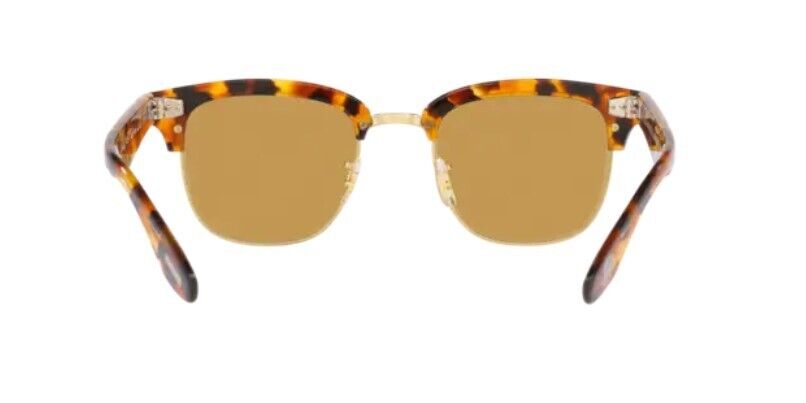 Pre-owned Oliver Peoples Ov5486s Capannelle 1740r9 Havana Gold/yellow Sunglasses