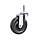 Projex 4 in. D Swivel Soft Rubber Caster 115 lb 1 pk