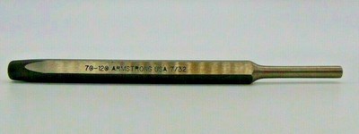 70-120 Armstrong Pin Punch 7/32'' Point 6'' OAL