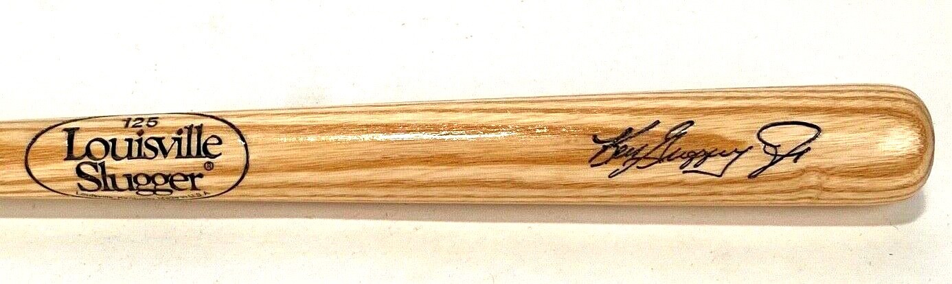 軟式 バット ケン・グリフィーJrモデル Louisville　Slugger Ken Griffey Jr. Autographed Black Louisville Slugger