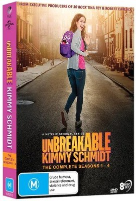 Unbreakable Kimmy Schmidt: The Complete Seasons 1-4 (DVD, 8 Discs) NEW & SEALED