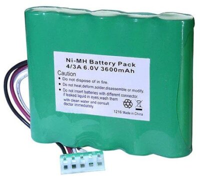 Monarch 6280-046 NiMH Internal Battery Pack for Nova-Strobe Xenon and LED