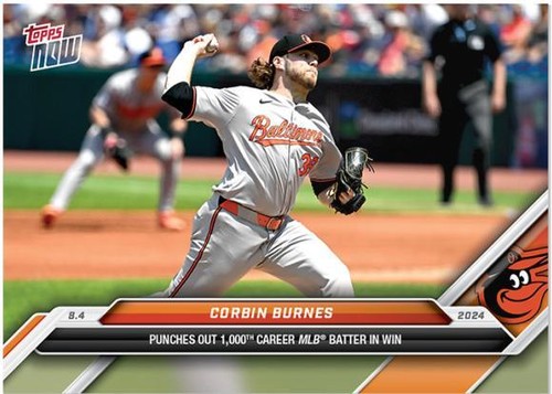 2024 Topps Now - Corbin Burnes #512