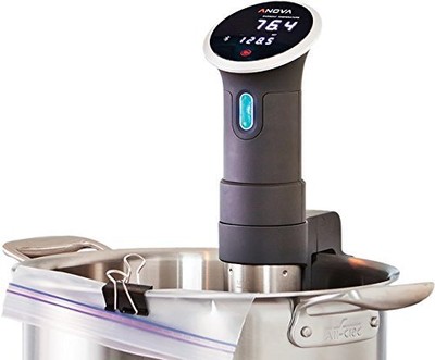 Black 800 Watts New Anova Culinary Pcb 1us K1 Bluetooth Precision Cooker Small Kitchen Appliances Kitchen Dining Bar