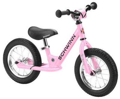 Schwinn 12-Inch Balance Bike Pink Bicycles Cycling Sporting Goods