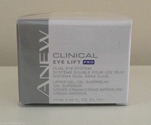 Avon Anew Clinical Eye Lift Pro Dual Eye System Upper Gel Lower Cream Fresh Seal