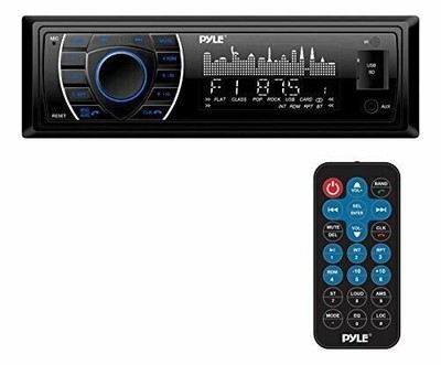 Pyle Bluetooth Marine Receiver Stereo MP3/USB/SD Readers, AM/FM Radio PLRMR27BTB