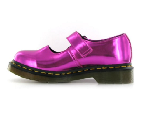 Doc Marten(s) hot pink koram 5026 buckling Mary Jane shoe UK8 US10 ladies US9M