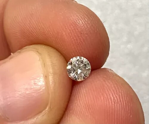 CERTIFIED 1.15 Ct Natural Diamond D Grade ROUND LOOSE VVS1/7 mm