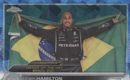 2022 Topps Chrome Sapphire Edition Formula 1 - Lewis Hamilton #190