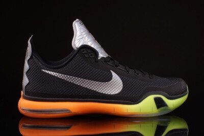 NIKE KOBE X 10 AS ALL STAR BLACK MULTICOLOR VOLT ORANGE