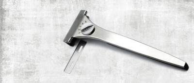 Parker Adjustable Injector Razor with 20 Injector Razor Blades - New Model 