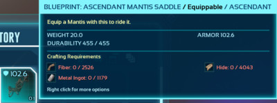 Ark ASA PVE BP Shotgun Baryonyx Carch Rex Theri Yuty Giga Saddle Blueprint
