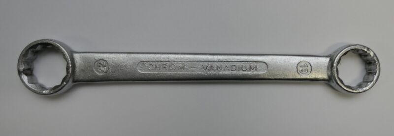 Nos 1965-73 Porsche 911 Chrom - Vanadium 19x22 Box Wrench For Toolkit