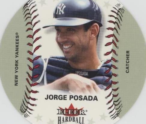 2003 Fleer Hardball - Jorge Posada #19