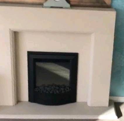 Jura Stone Fireplace Remote Control Electric Fire