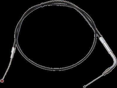 Barnett Black Vinyl Throttle Cable +6 Harley Dyna Switchback 12-16