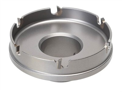 Greenlee 645-3 3/4'' Quick-Change Carbide-Tipped Hole Cutter, 8 ga Cutting Depth
