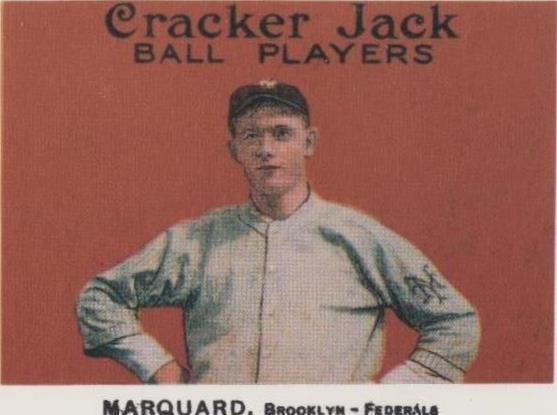 1983 Renata Galasso Cracker Jack Reprints - Rube Marquard #43