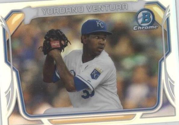 2014 Bowman Chrome - Yordano Ventura #MC-YV