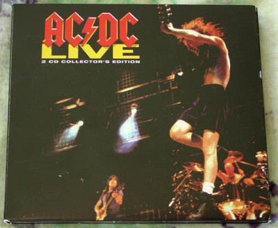 AC/DC ''Live'' 2xCD RE 2003 EPIC Collector's Edition w/ Booklet VG+ REMASTERED