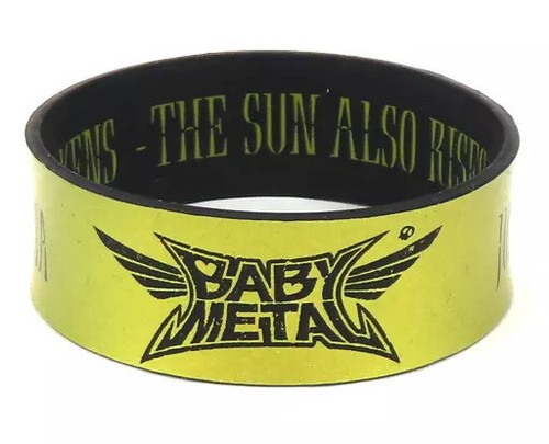 BABYMETAL Rubber Band (Gold) 
