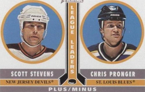 2000-01 Topps Heritage - Chris Pronger Scott Stevens #228