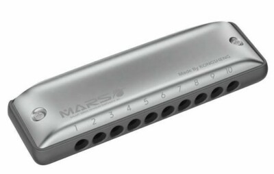 MARS Blues Harmonica M1 Kongsheng PADDY RICHTER Tuned - Sleek Design US DEALER 