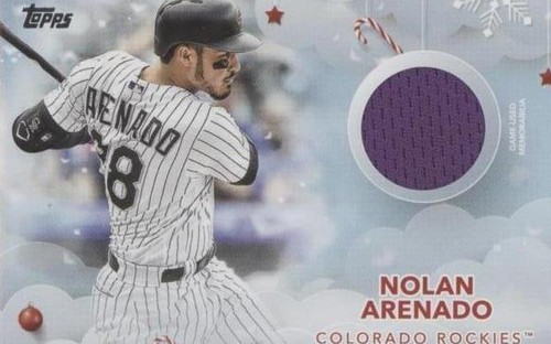 2020 Topps Holiday - Nolan Arenado #WHR-NA