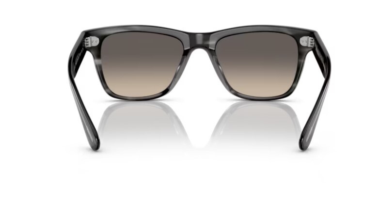 Pre-owned Oliver Peoples 0ov5393su 166132 Charcoal Tortoise/shale 54mm Men's Sunglasses In Shale Gradient