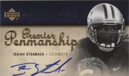 2007 UD Premier Isaiah Stanback #PP-IS