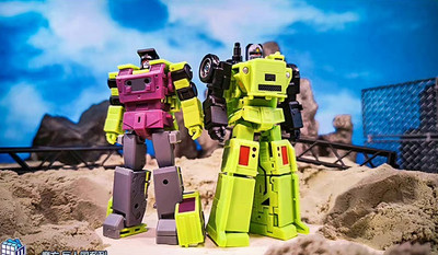 IN HAND NEW MS-B39 & MS-B40 Mini Devastator Set of 2