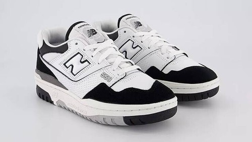 AIRREAL スノーボード ホワイト/ブラック New Balance 550 Athletic Shoe - Baby / Toddler - White