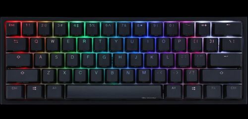 Ducky One 2 60% Mini Mechanical Keyboard  Silver Cherry MX Switches