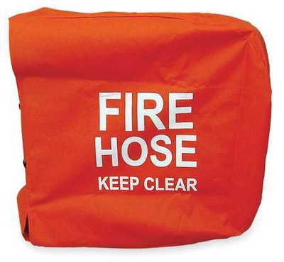 MOON AMERICAN 138-5 Fire Hose Cover,Red,24"L,Nylon 6APE0