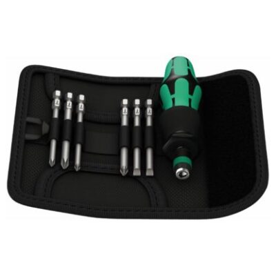 Wera 05059298001 Multi-Bit Set with Handle and Interchangeable Blades (7pc set)