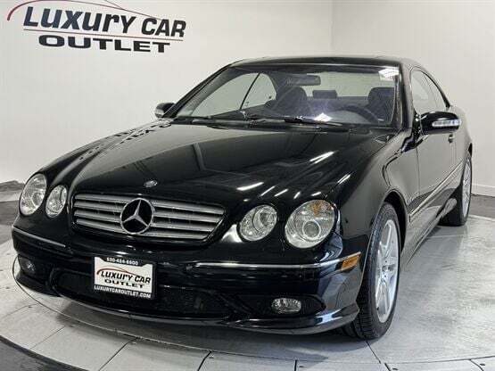 2003 Mercedes-Benz CL-Class CL 55 AMG 2dr Coupe Black Luxury Car Outlet630-405-1