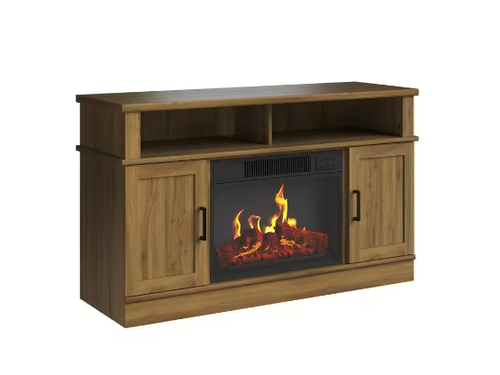 15.4" X 44.5" Automatic Shut-off Woodgrain Brown